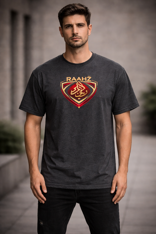 RAAHZ Crest Printed Premium cotton T-shirt for men
