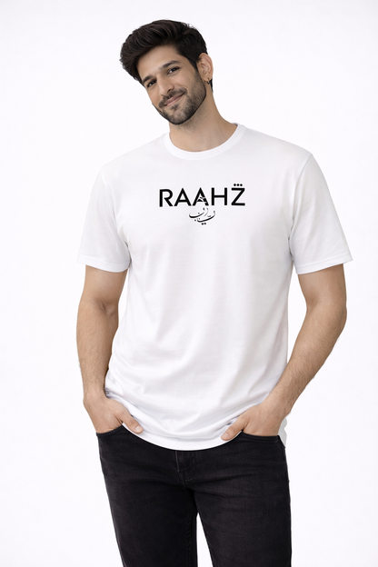 RAAHZ Core ScriptPrinted Premium Cotton T-Shirt For Men