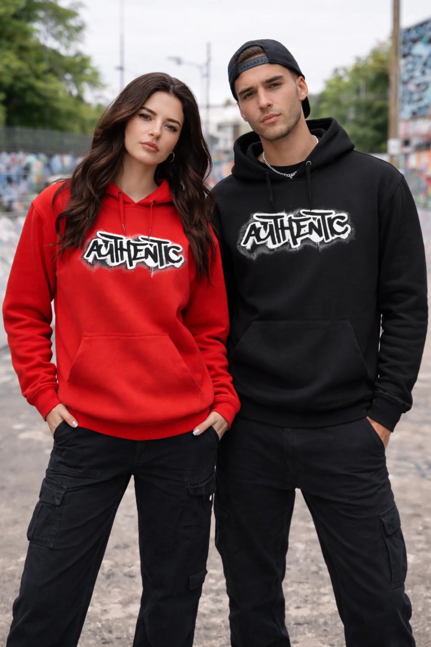 Authentic Streetwear Hoodie | Unisex Oversized Hoodie for Men & Women | Urban Style Pullover | Premium Cotton Hoodie