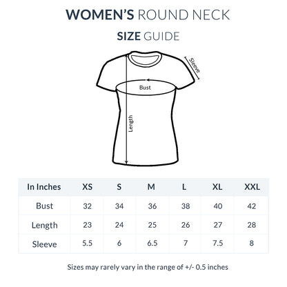 Just Breathe Printed Premium cotton T-shirt for Women